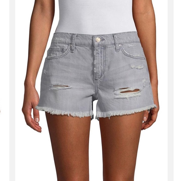 Joes Gabrielle Distressed Denim Shorts